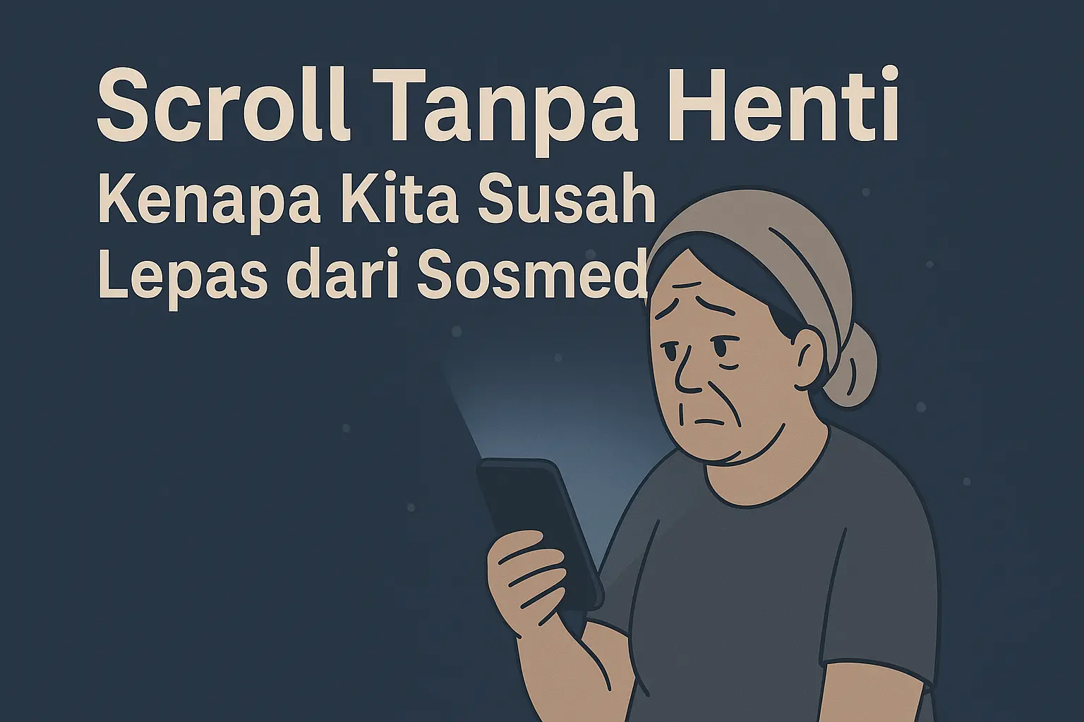 Scroll Tanpa Henti: Kenapa Kita Susah Lepas dari Sosmed?